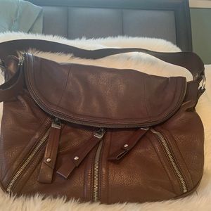 Brown B. Makowsky Hobo Bag